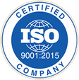 ISO 9001:2015 certified