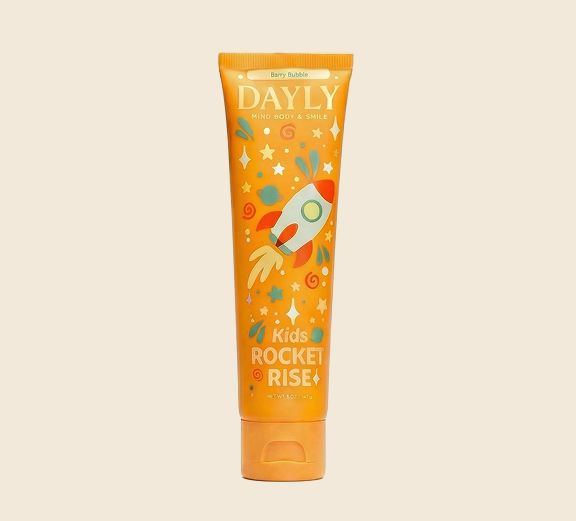 DAYLY ROCKET RISE kids AM toothpaste, berry flavor
