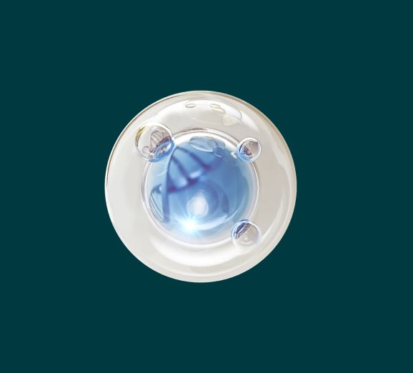 Clear capsule representing zinc citrate
